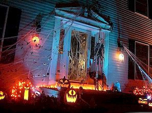 13 Halloween Front Yard dekorace nápady