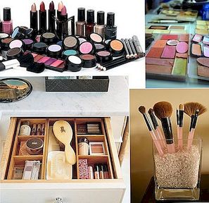 5 savjeta i ideja za organiziranje vašeg šminke