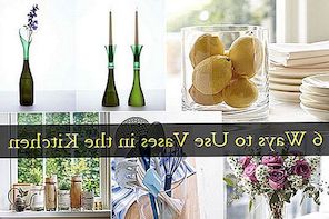 6 sätt att använda vaser i köket
