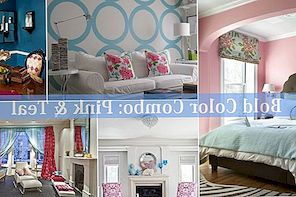 Bold Color Combo: Pink & Teal