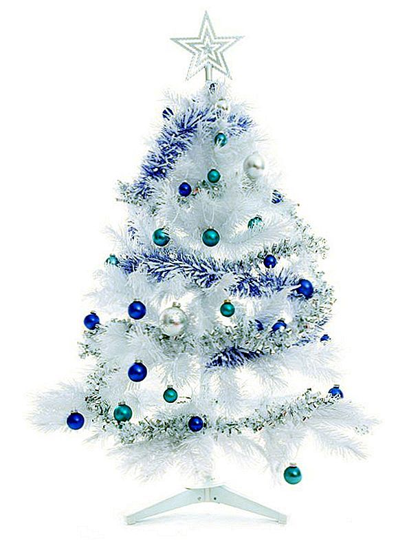 Een blauwe en witte kerst versieren: ideeën en inspiratie