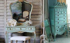 Decoreren met turquoise meubels: ideeën en inspiratie