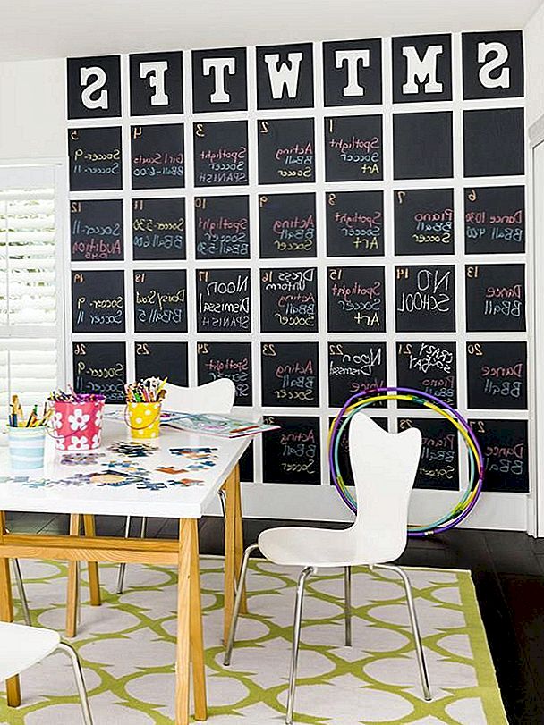DIY-kalendrar som ska användas som kontaktpunkter i ditt hem