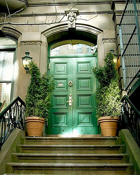Gröna främre dörrar; Showcasing miljön ..!