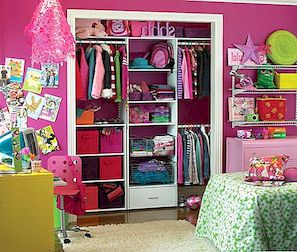 Jak vybrat skříňky pro dívčí pokoj