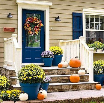 Jak začlenit indigo do vašeho podzimního dekoru