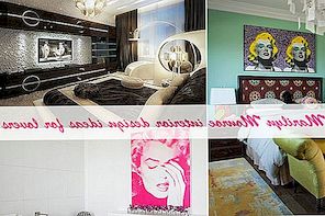 Marilyn Monroe návrhy interiérů pro milovníky