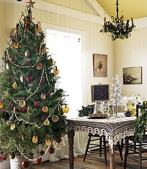 Originální vánoční strom zdobení nápady