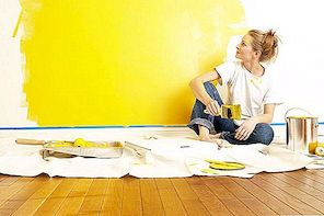 De apparatuur die nodig is voor thuis schilderen