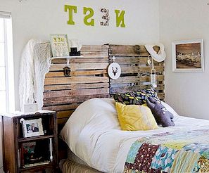 10 ý tưởng đầu giường bất thường cho trang trí nội thất phòng ngủ nguyên bản