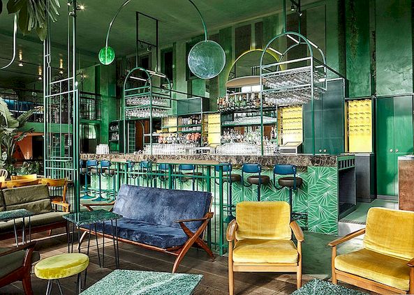 Een botanisch café en bar geïnspireerd door het regenwoud