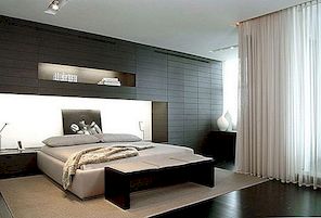 Černá - dokonalá barva pro nábytek v ložnici bez ohledu na styl, který si vyberete