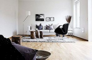 Svijetli apartman s nordijskim dizajnom interijera