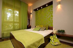 Čerstvé a relaxační zelené ložnice návrhy a nápady