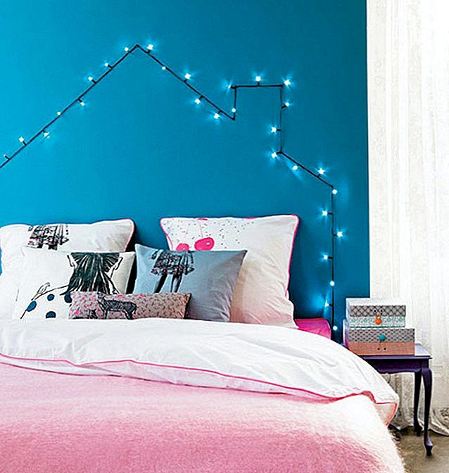 Kako možete koristiti žaruljice kako bi vaš spavaćoj sobi izgledao sanjivo