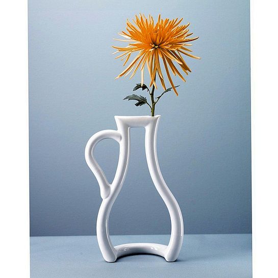 Outline Vase från mocka