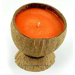 Aromatična svijeća svijeće kokosa