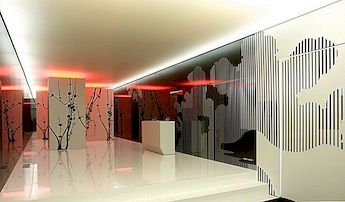 Tiskani pozadinski osvijetljeni dekorativni zidni paneli od Barrisola