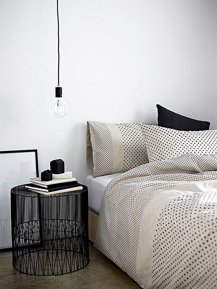 Απλά δωμάτια που χρησιμοποιούν Polka Dot Design Twists για να φαίνονται αξιολάτρευτο
