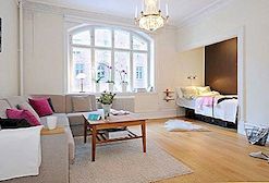 Elegantní a krásný byt ve Švédsku