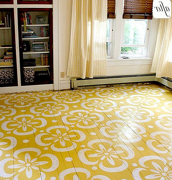 Förvandla ett rum med fet och dramatiskt golv