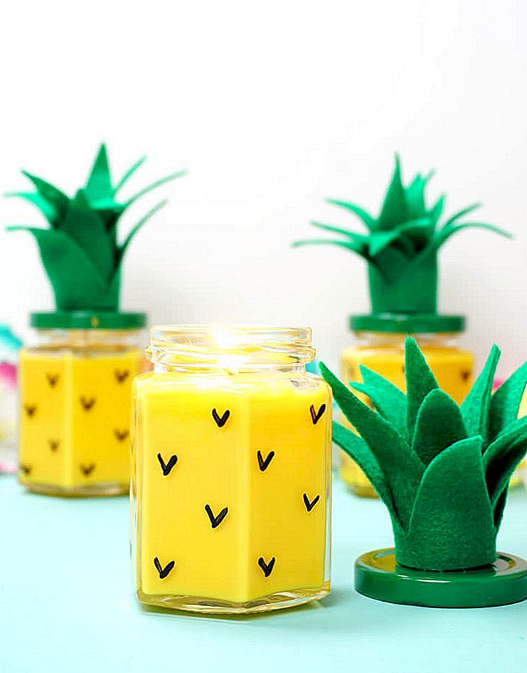 Ideje dekoriranja tropskih ananasa donose vjernost našim domovima