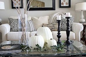Welkom in je huis met witte decoraties die er overal fantastisch uitzien