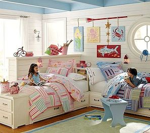 15 ý tưởng thiết kế nội thất phòng ngủ cho hai trẻ em