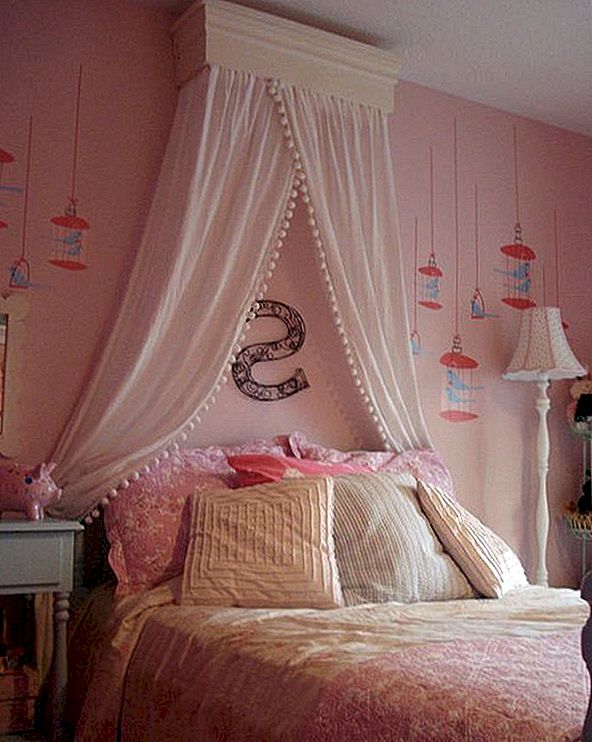 15 Κομψά, κομψά και εξελιγμένα κρεβάτια με κουβούκλια για κορίτσια