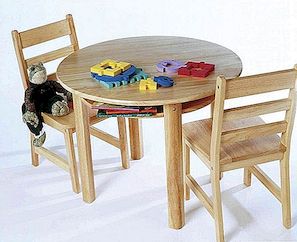Dětský kulatý stůl Lipper