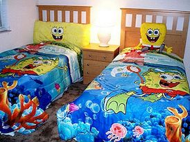 Kids 'Bedroom Décor Ideas inspirerade av SpongeBob SquarePants