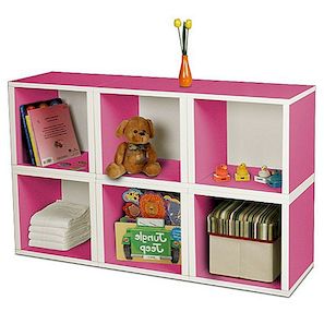 Skladištenje Pink Cubes za dječju sobu