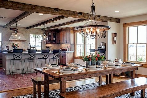 10 bästa golv för ditt rustika kök