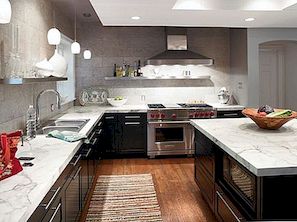 13 alternatyvos granito virtuvės skaitikliams