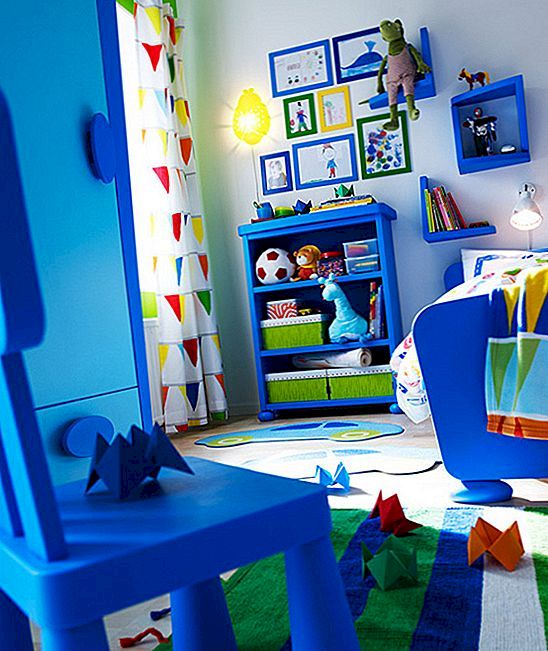 Nápady na design dětských pokojů IKEA 2010