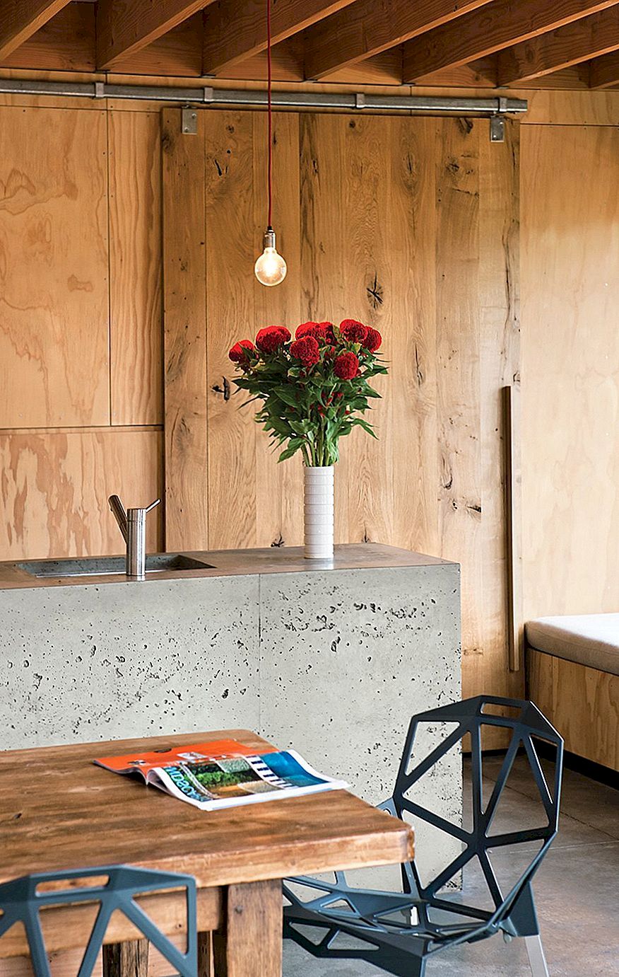 Cement-werkbladen - de knooppunten van hedendaags minimalisme