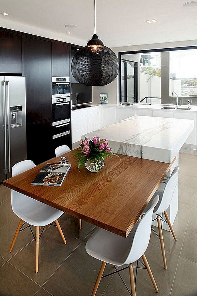 Moderní kuchyňské skříně pro posh a elegantní povrch