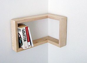 Kreativa och praktiska: Corner Shelf av Martina Carpelan