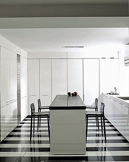 Een keuken in zwart en wit ontwerpen en decoreren