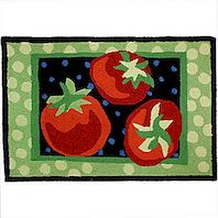 Fruit en plantaardige tapijten voor de keuken