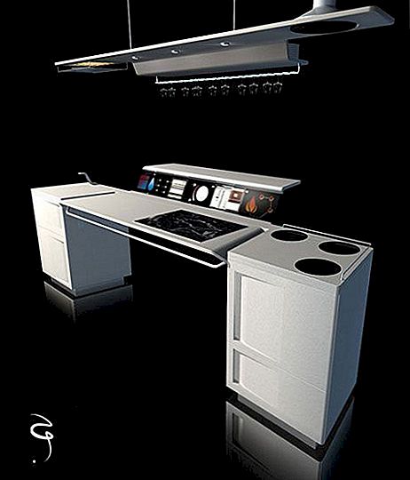 Sebastien Poupeau的未来派厨房概念设计