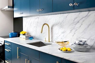 Gullet er elegant og moderne: Messingarmaturer for å oppgradere kjøkkenet ditt