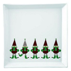 Jingle Elf Platter từ Crate và Barrel