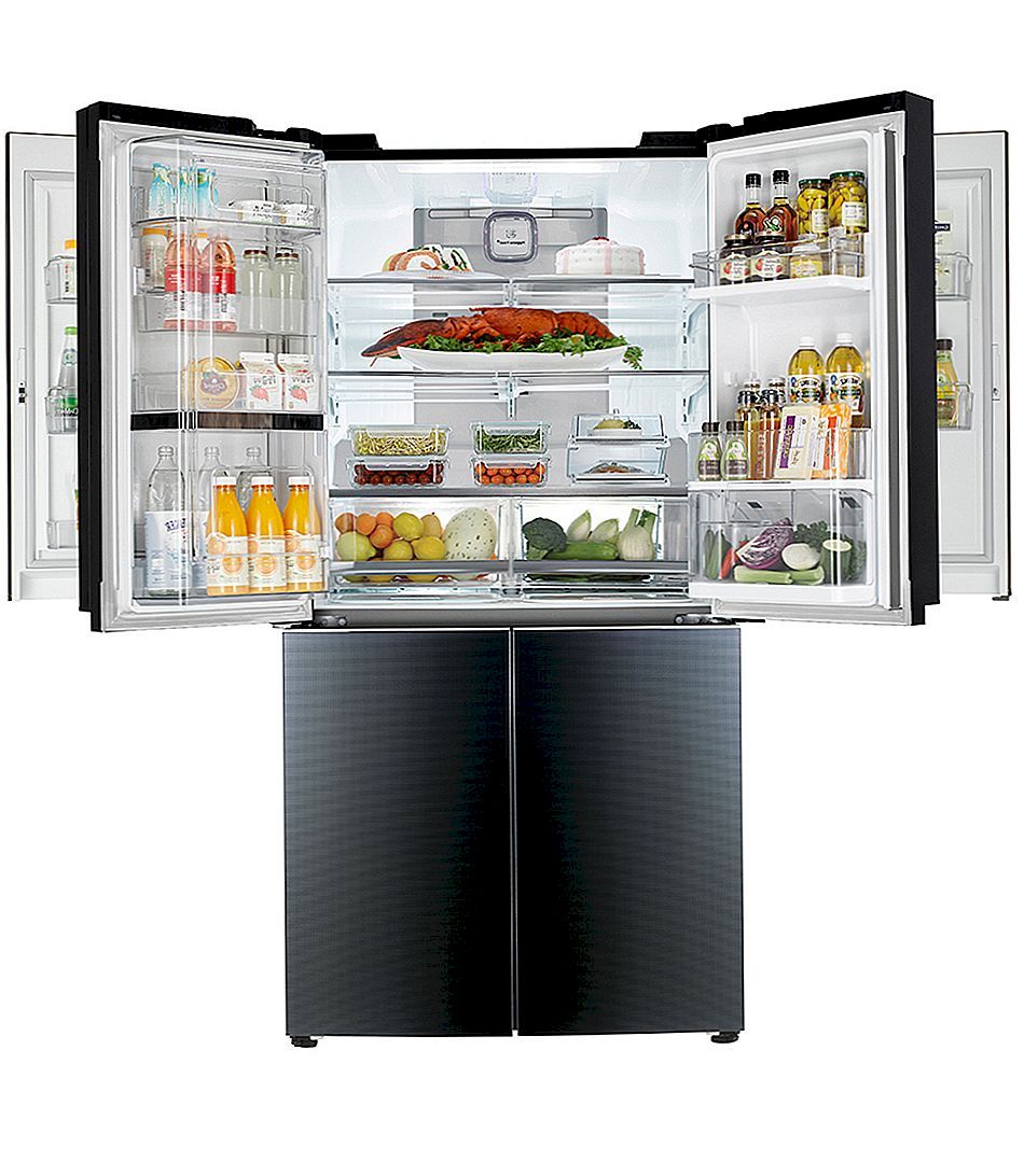 LG的直观门到门冰箱：光滑的设计和优化的食物访问