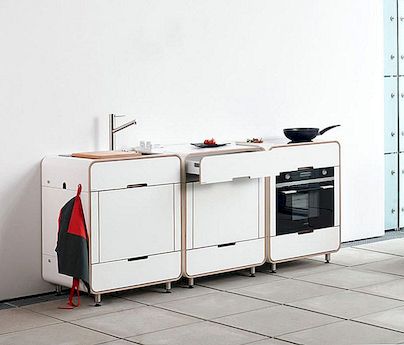 Små och kompakta kök - precis vad små lägenheter behöver