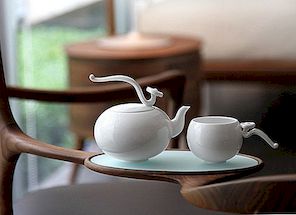 Stilingas ir subtilus Heinricho Wango arbatos rinkinys