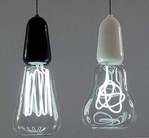 Hedendaagse filamentenlampen van Scott, Rich en Victoria