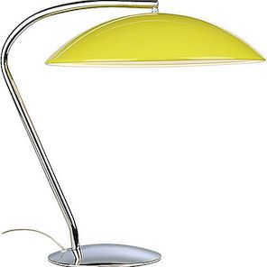 Citrongul lampa till skrivbordet