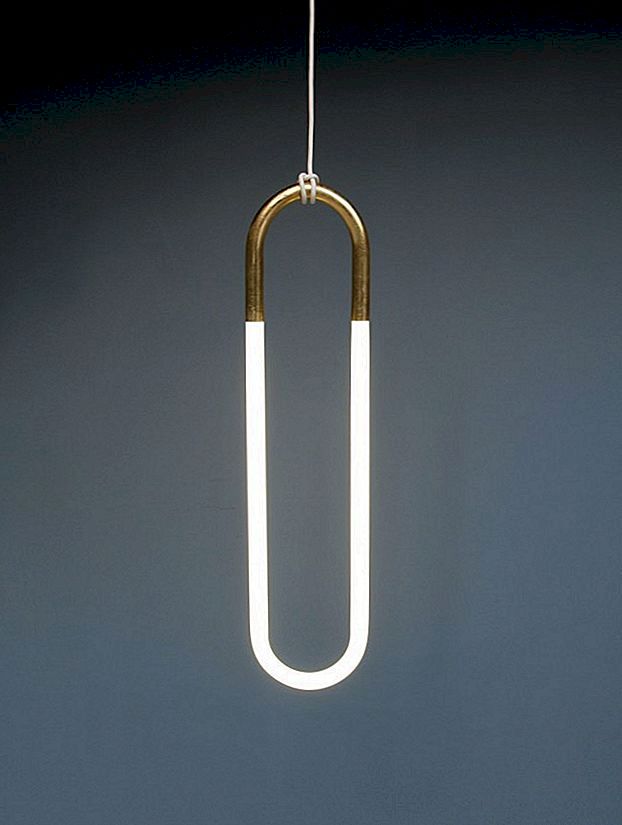 Prototyp hängande lampa av Lukas Peet