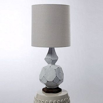 Terracotta tafellamp